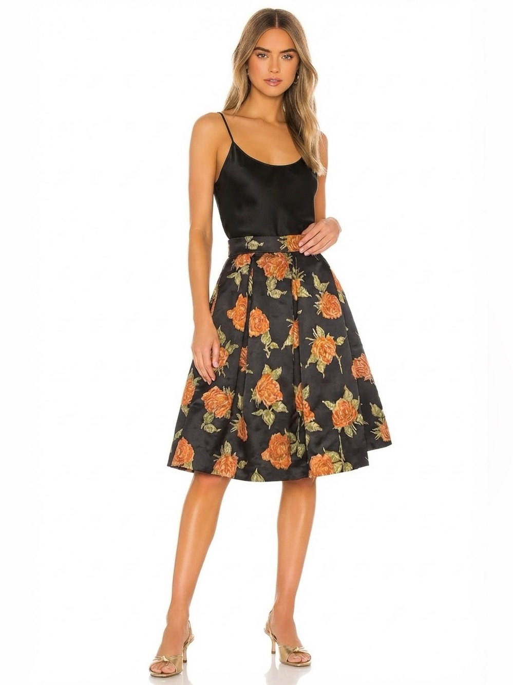 Christian Lacroix Luxe Paris Floral Skirt